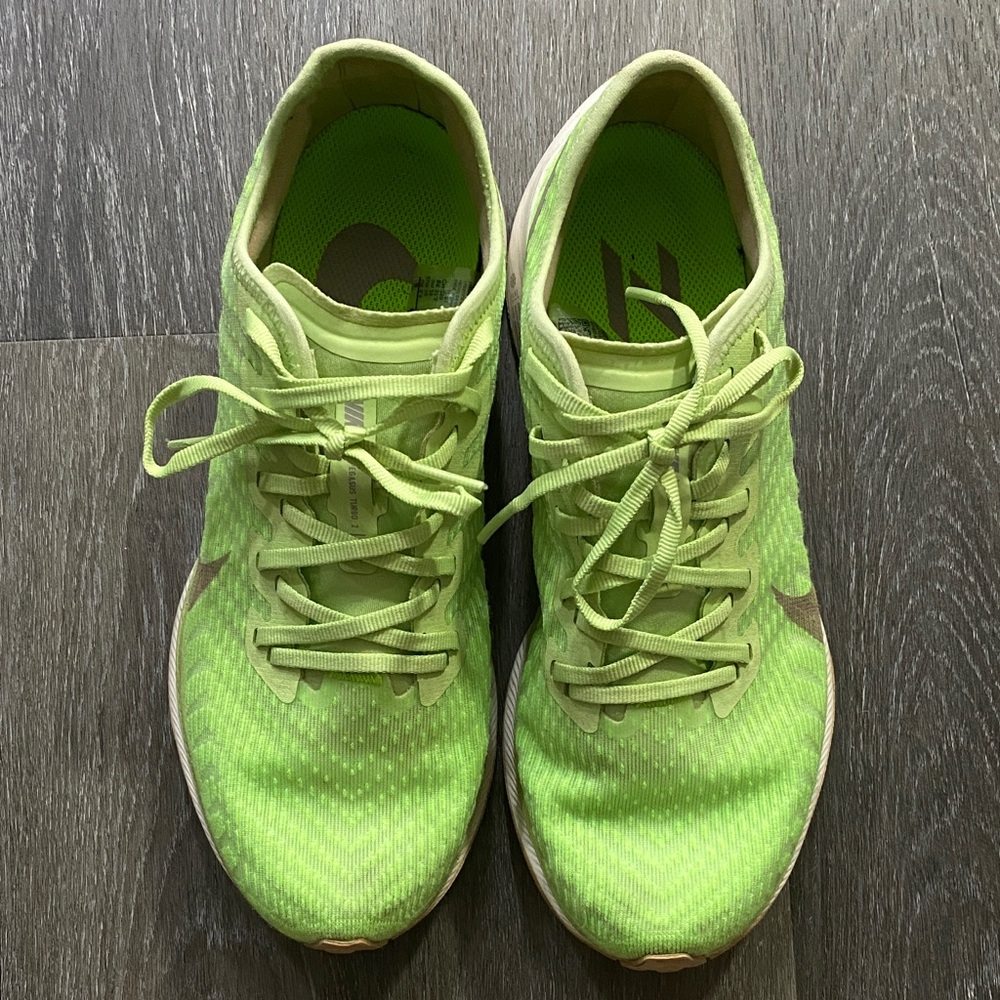 Nike Women's Vibrant Green Athletic Shoes